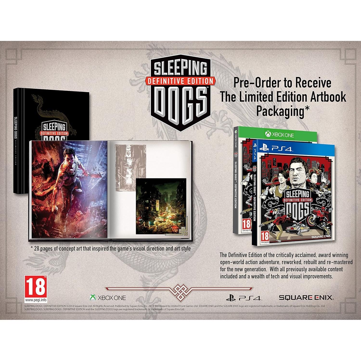 Buy PlayStation,Sleeping Dogs Definitive Edition - PS4 Game - Gadcet UK | UK | London | Scotland | Wales| Near Me | Cheap | Pay In 3 | Video Game Software